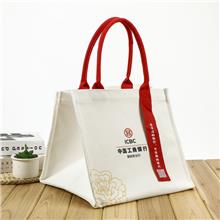 帆布飘带托特包