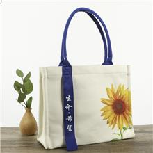 帆布飘带托特包