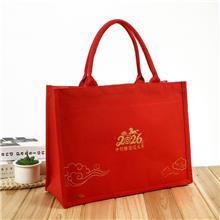 帆布喜庆托特包