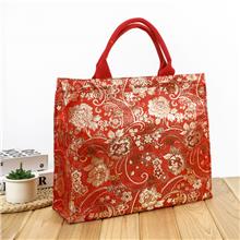 帆布喜庆托特包